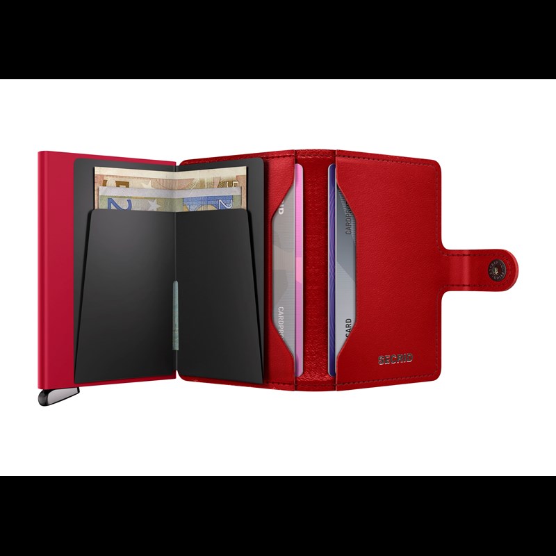 Secrid Korthållare Mini Wallet Emboss Röd 3