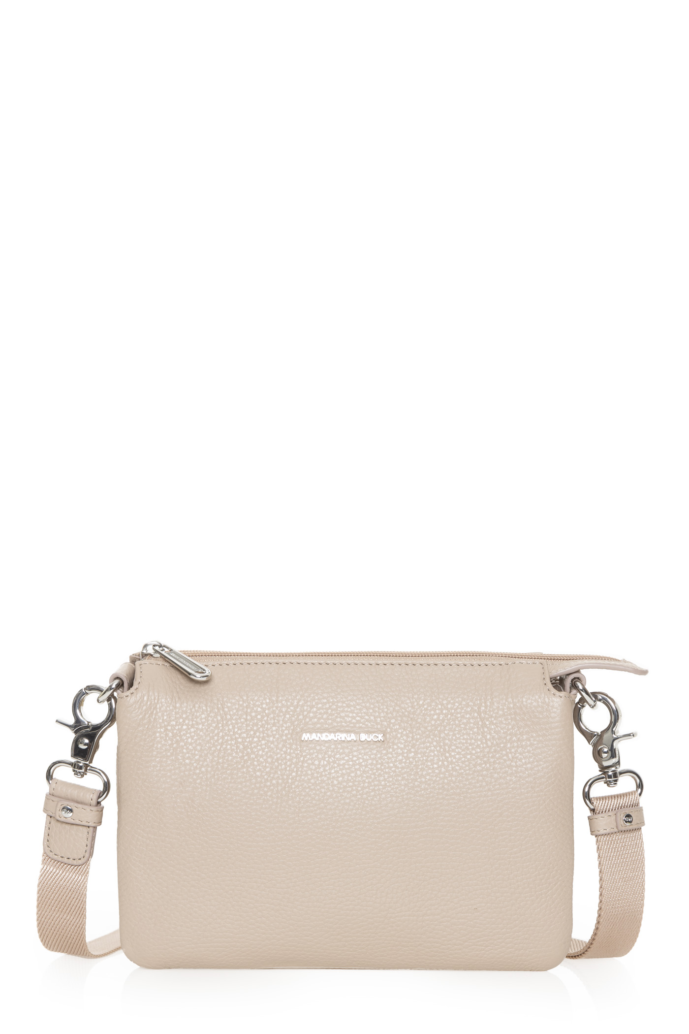 Mandarina Duck Crossbody Mellow Leather Beige 1