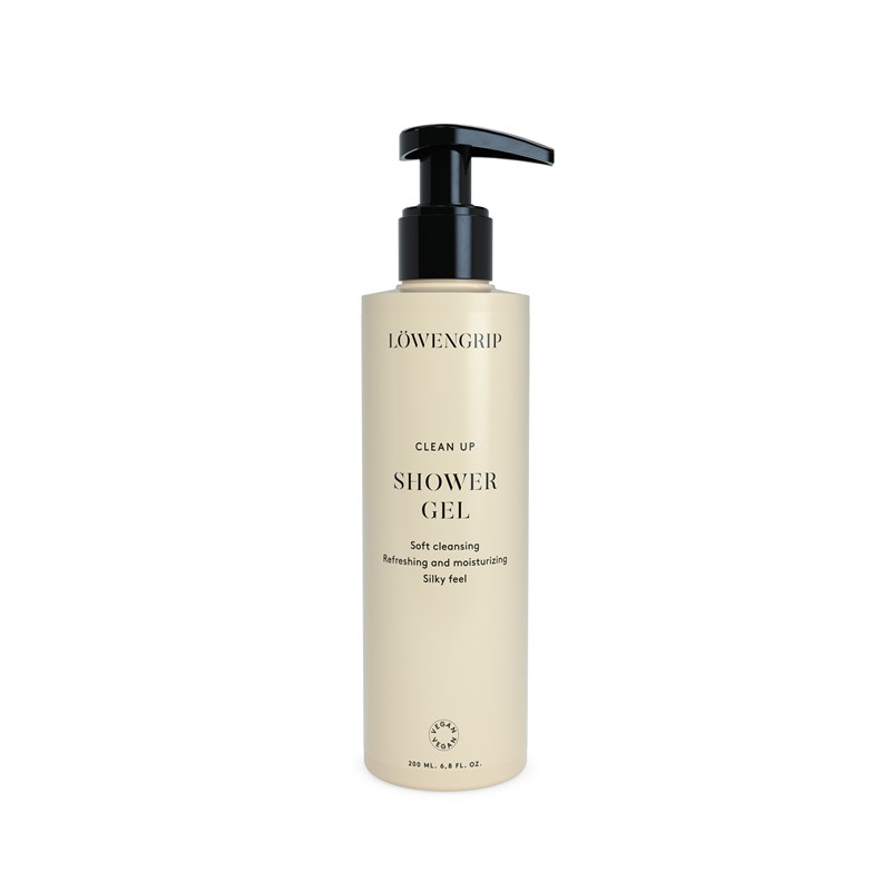 Löwengrip Shower Gel Clean Up Hvid 200 ml