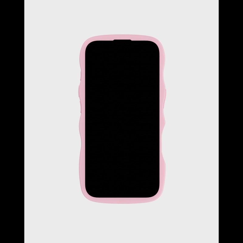 Holdit Mobilcover Wavy Pink Iphone 16 4