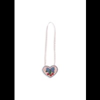 Konges Sløjd Axelväska Beaded Heart Mini Svart 1