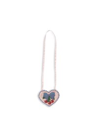 Konges Sløjd Axelväska Beaded Heart Mini Svart 1