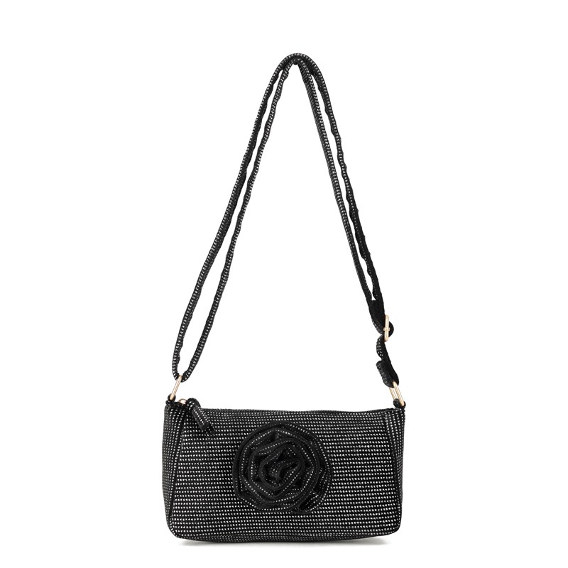Conmé Crossbody Sille Rose Svart/Silver 1