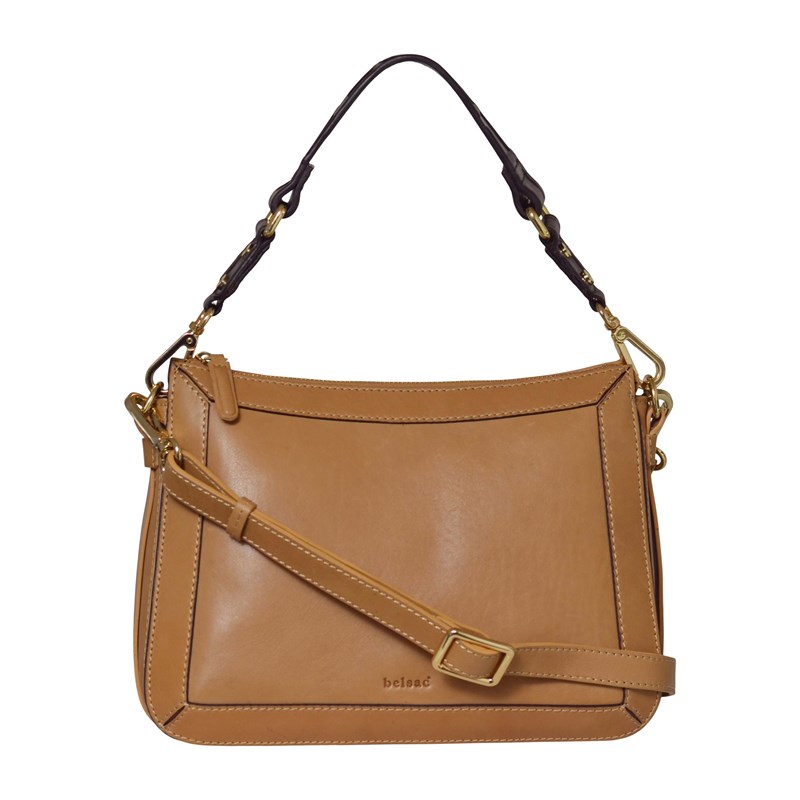 Belsac Skuldertaske Katjanna Camel 2