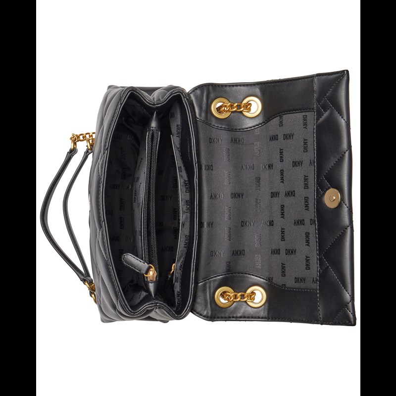 DKNY Skuldertaske Willow Sort/Guld 4