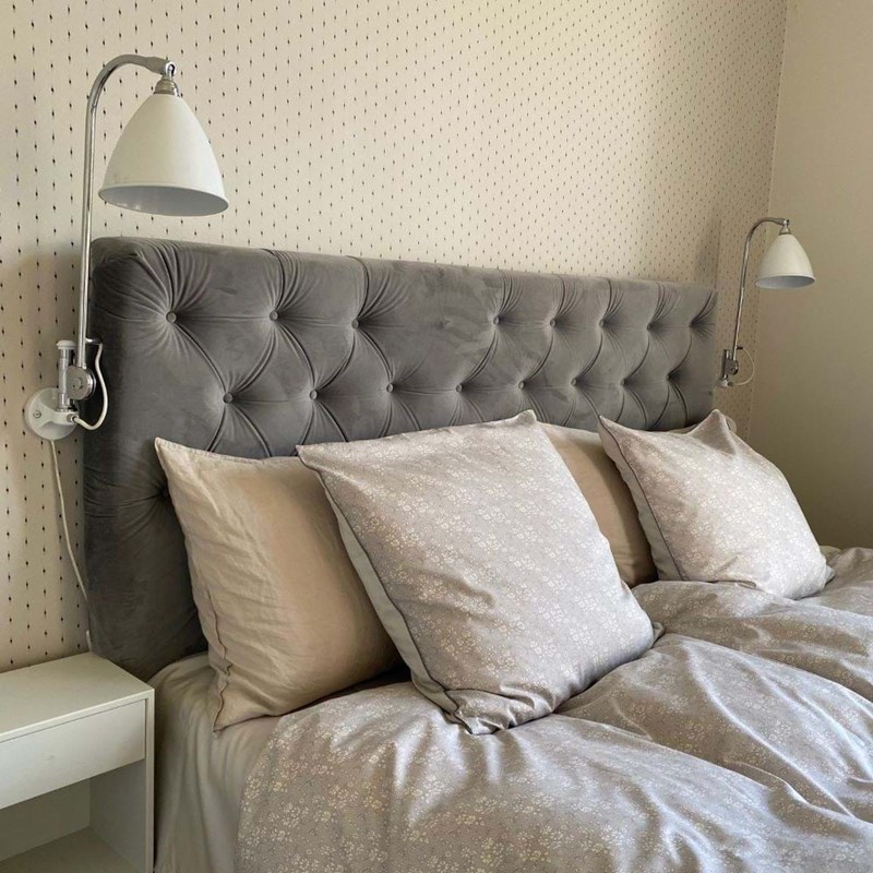 Homeyness Sengetøj Liberty Capel  Grå/hvid 140x200 3