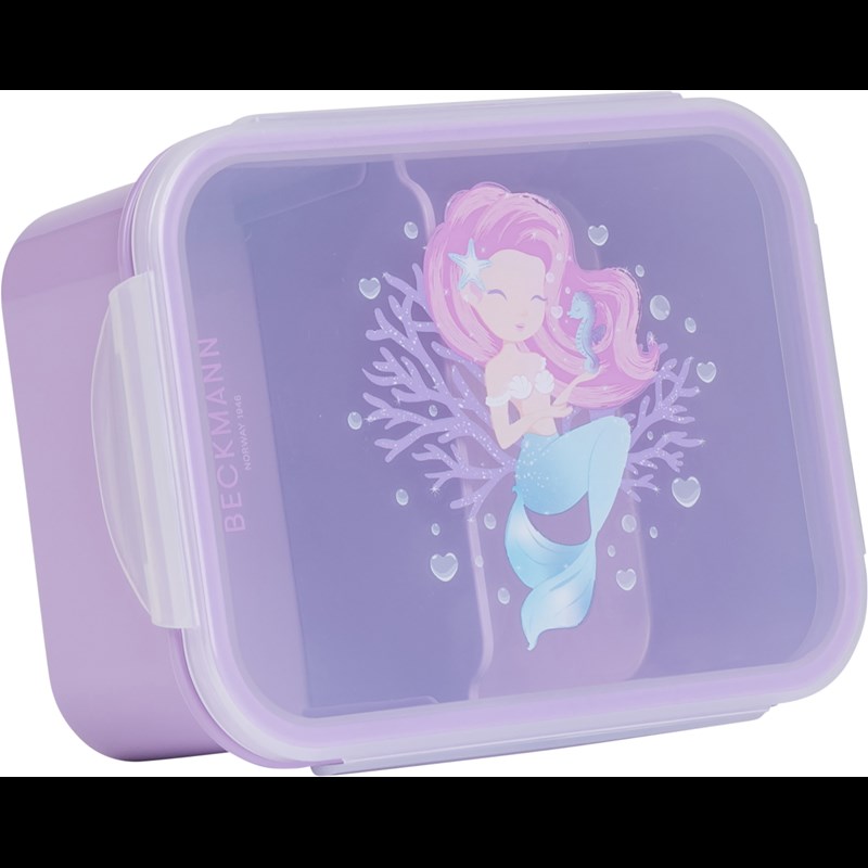 Beckmann Matlåda Seashell ljusblå/lila 1