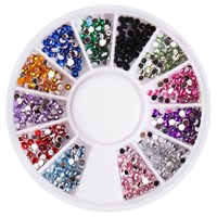 UNIQ Nail Art Rhinsten Ass farver 1