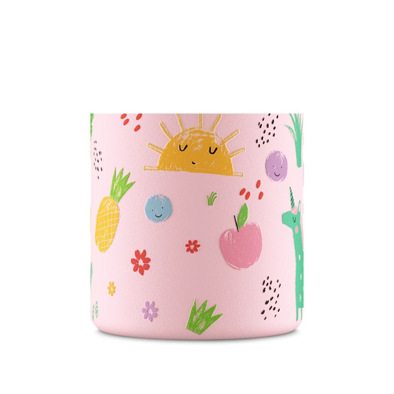 24Bottles Vattenflaska Urban Bottle Rosa mönstrad 5