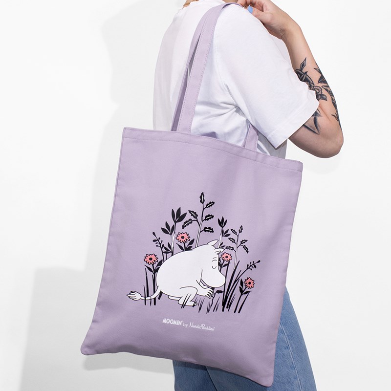 Nordic Buddies Tote Bag Mumitrold Lilla/hvid/pink 2