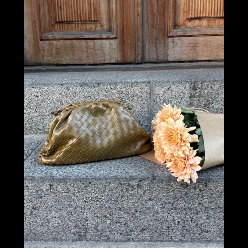 PITAYA Clutch Aya Large  Oliven Grøn 2