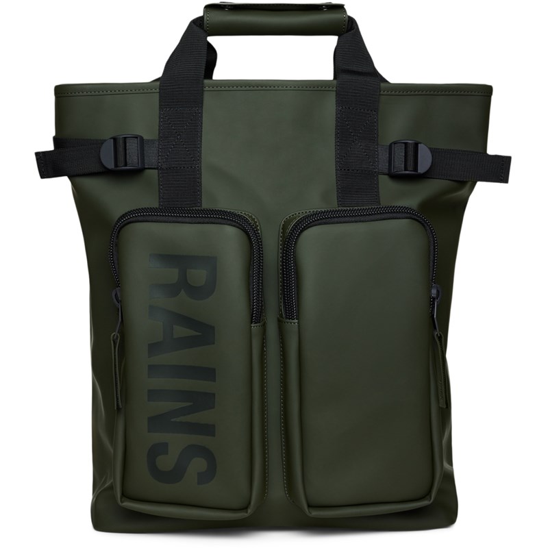 RAINS Ryggsäck Texel Tote Backpack Grön 1