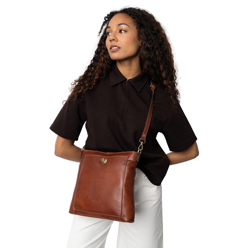 RE:DESIGNED Crossbody Moa Big Cognac 2