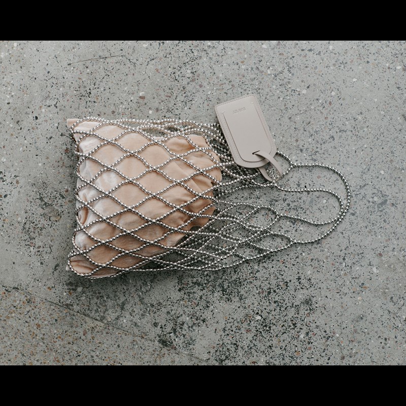 DAY ET Handväska Day Beaded Silver 4