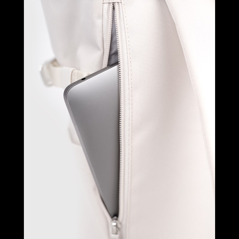 Sandqvist Rygsæk Icon Rolltop M Beige 14" 7