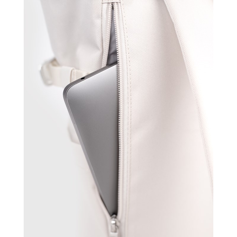 Sandqvist Ryggsäck Icon Rolltop M Beige 14" 7