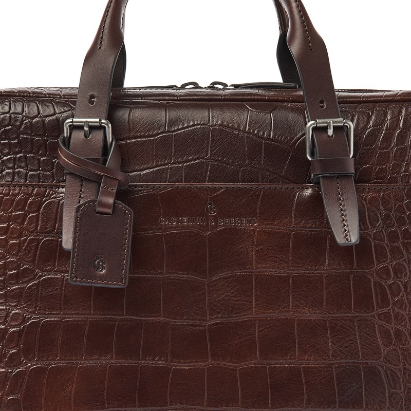 Castelijn & Beerens Datorväska RFID Mocca Brun 15" 4