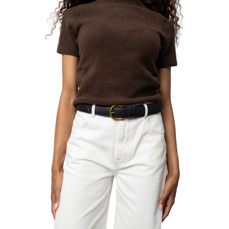 RE:DESIGNED Damebælte Hyas Wide Sort 90 Cm 2