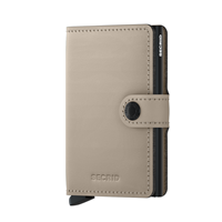 Secrid Kortholder Mini wallet Beige/grå 1
