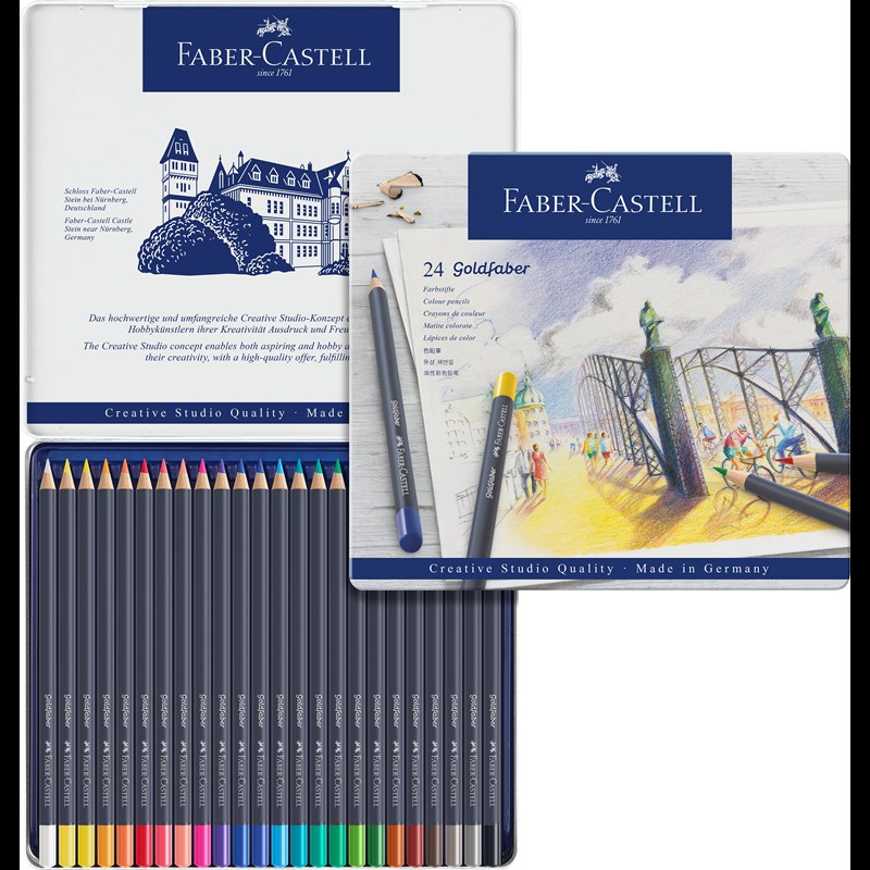Faber-Castell Farveblyant Goldfaber 24 stk. Multi 2