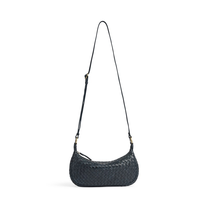 MARKBERG Crossbody Mini Musembg Weave Navy 8