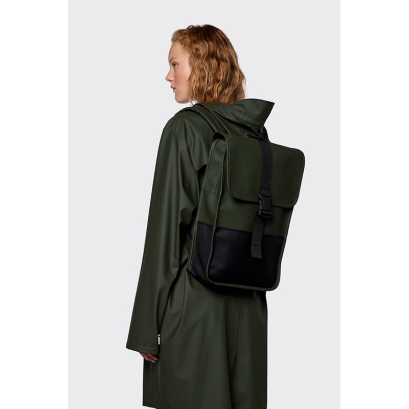 Rains Rygsæk Buckle Backpack Mini Army Grøn 5