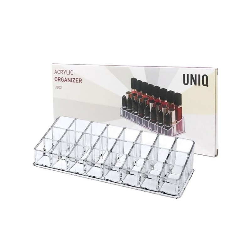 UNIQ Læbestift Organizer Transparent 4