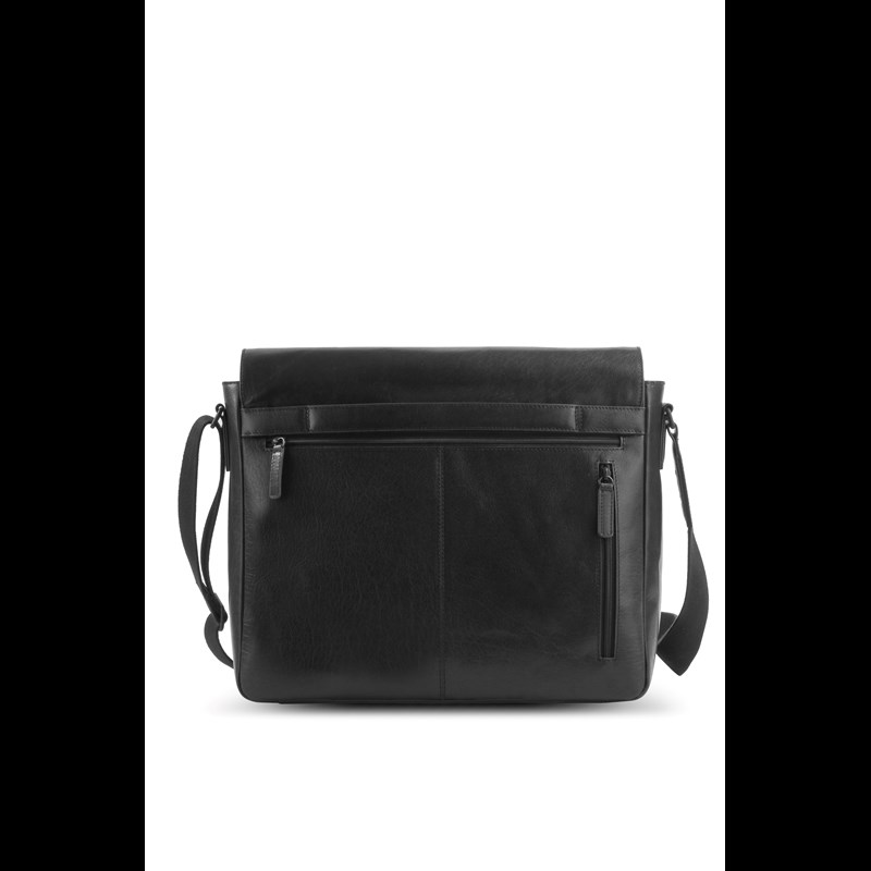 Jost Skuldertaske Scandi L Sort 13" 6