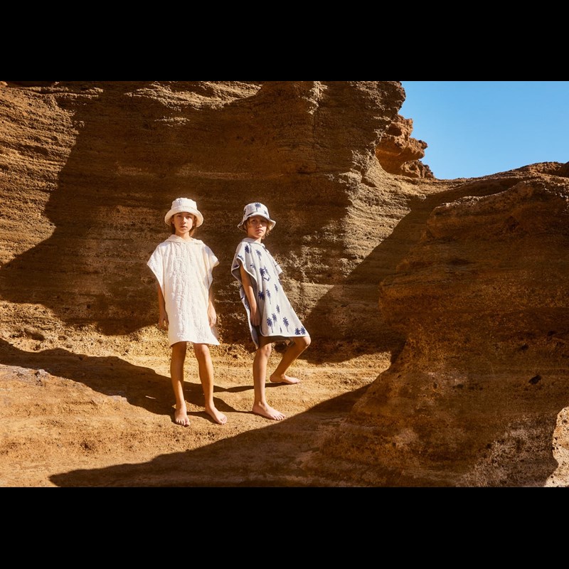 Molo Badponcho Beach Cover Up  Creme 1-4 år 2