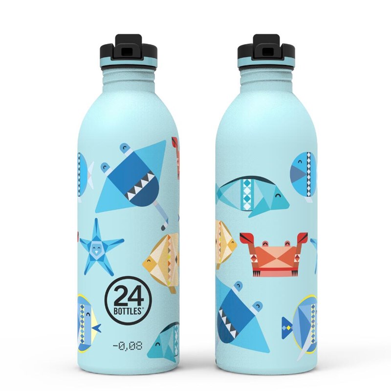 24Bottles Drikkeflaske Sea Friends Turkis 4