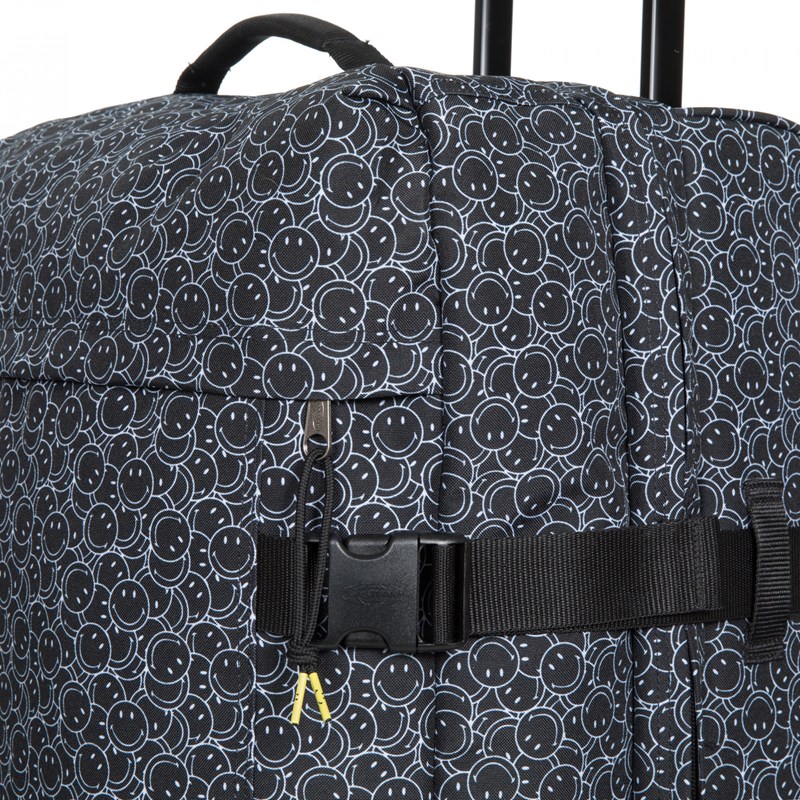 Eastpak Kuffert Tranverz Sort/hvid mønster Str M 4