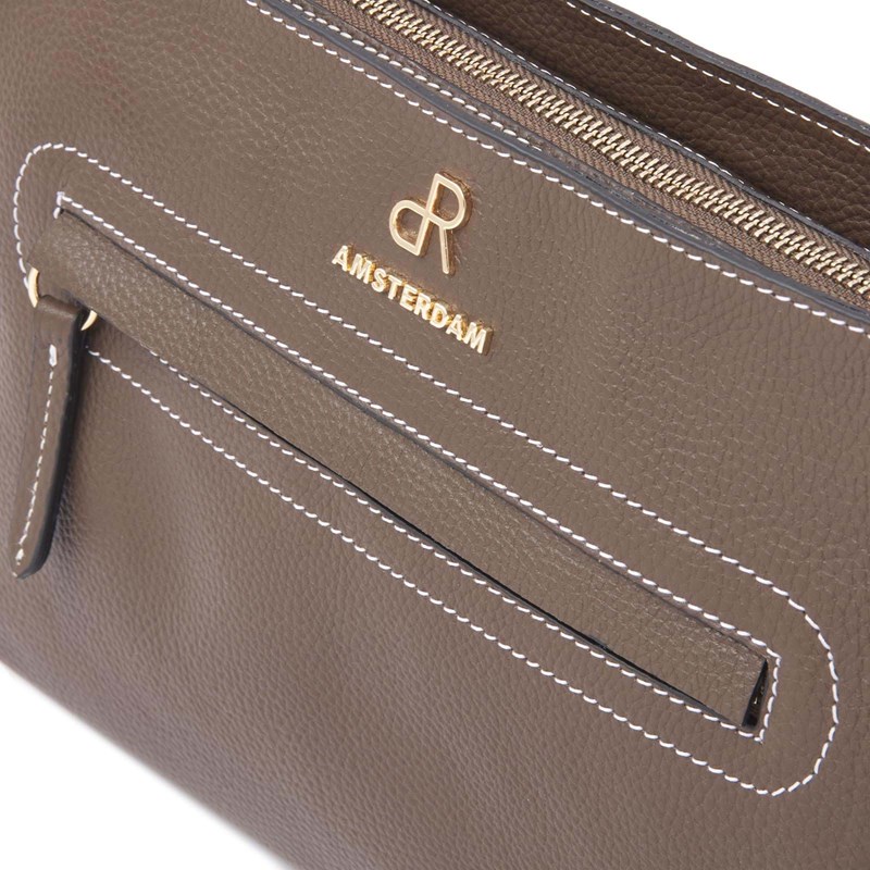 dR Amsterdam Crossbody Khaki grön 4