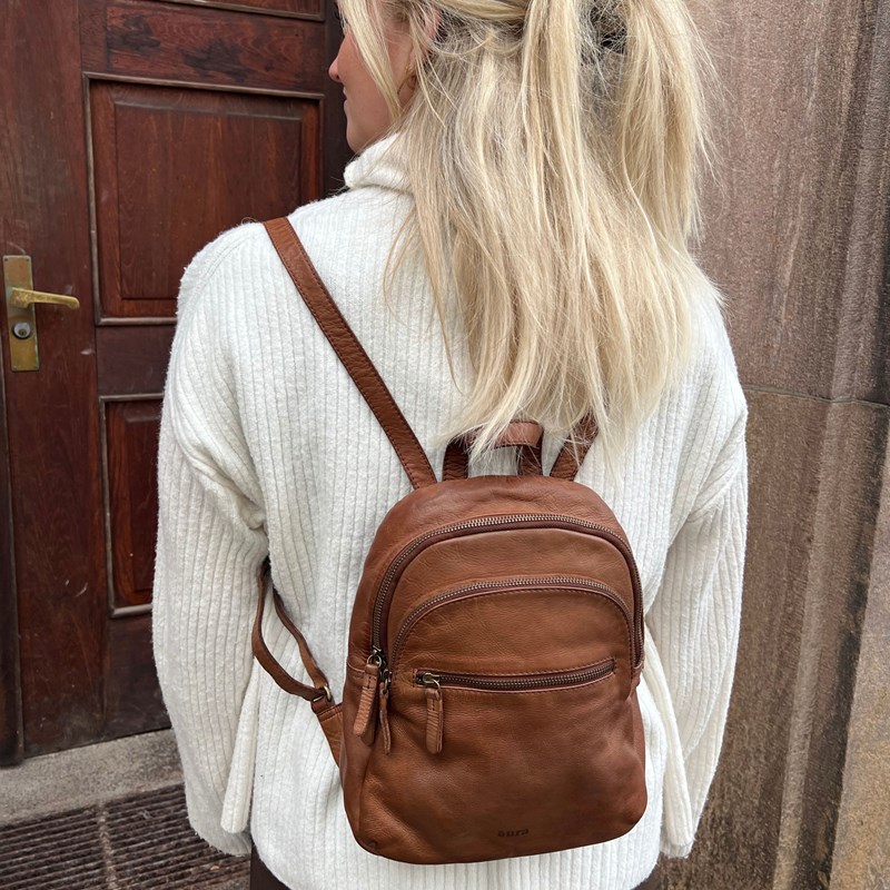 Aura Ryggsäck Krabi  Konjak 2