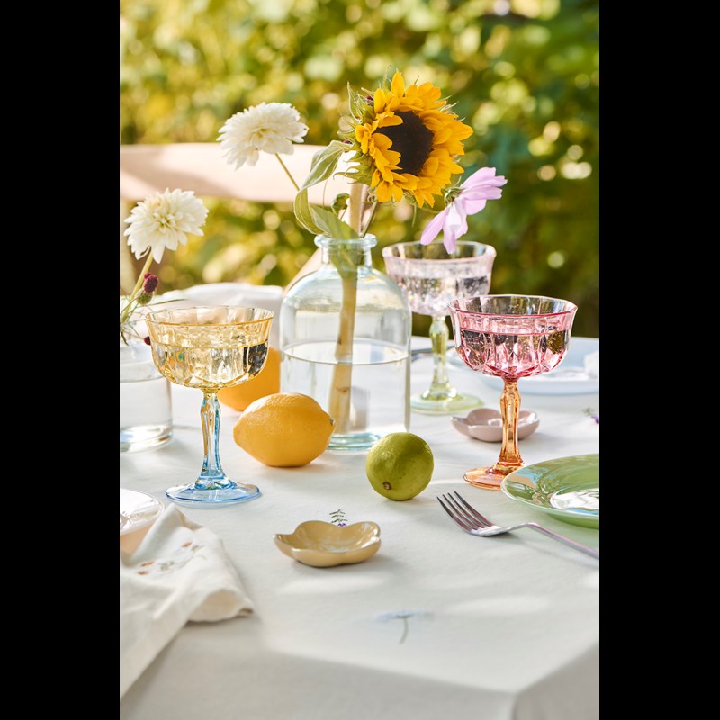 Ib Laursen Stofserviet Flora Creme 4