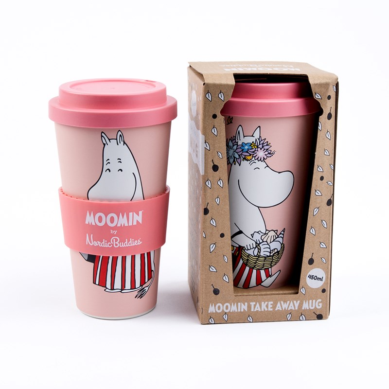 Nordic Buddies Takeaway mugg Mummimamma Persika 4