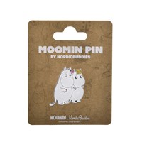 Nordic Buddies Brosch Pin Mumintrollet Vit 1