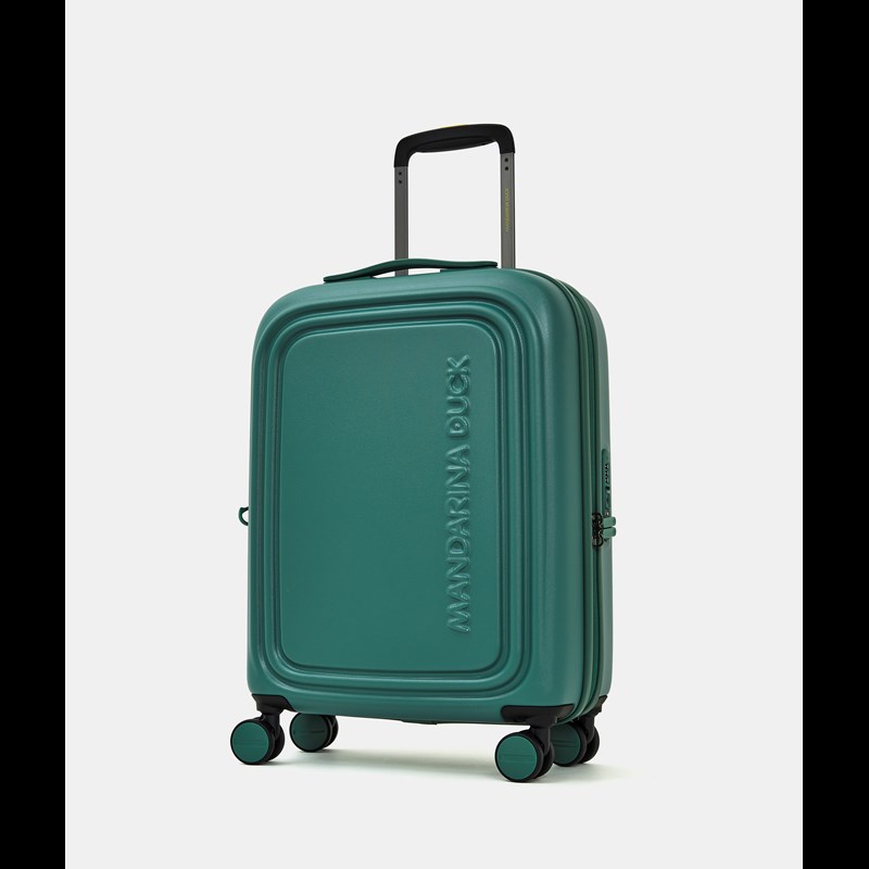 Mandarina Duck Kuffert Logoduck + Grøn/grøn 55 Cm 2