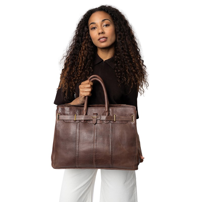 RE:DESIGNED Computertaske Mada Big Brun/brun 2