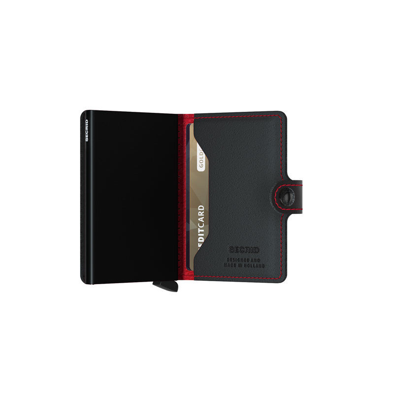Secrid Kortholder Mini wallet Rød/m prikker 4