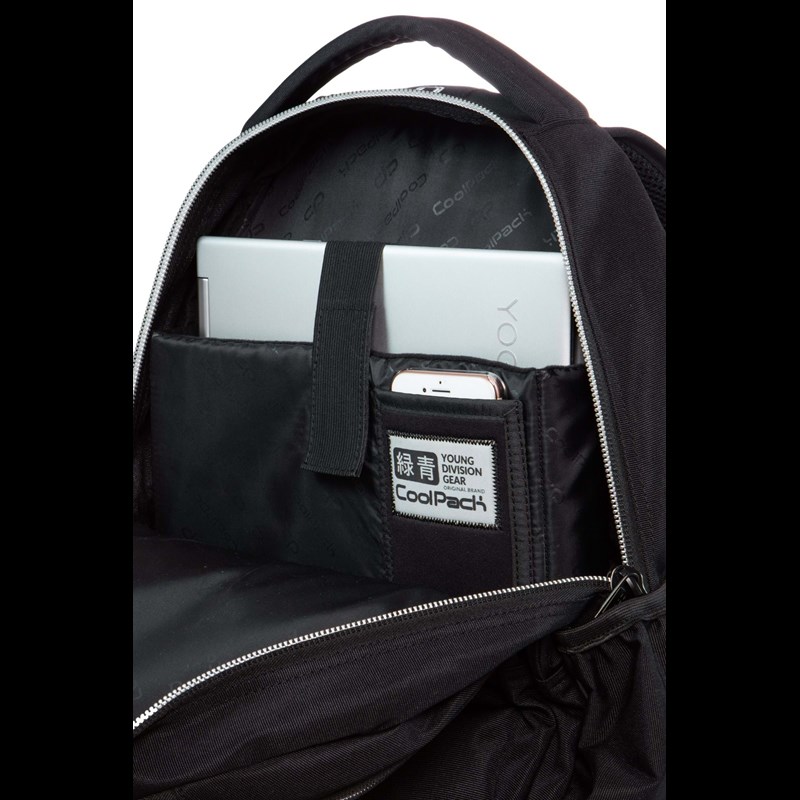 Coolpack Skole rygsæk Joy XL Sort/sølv 4