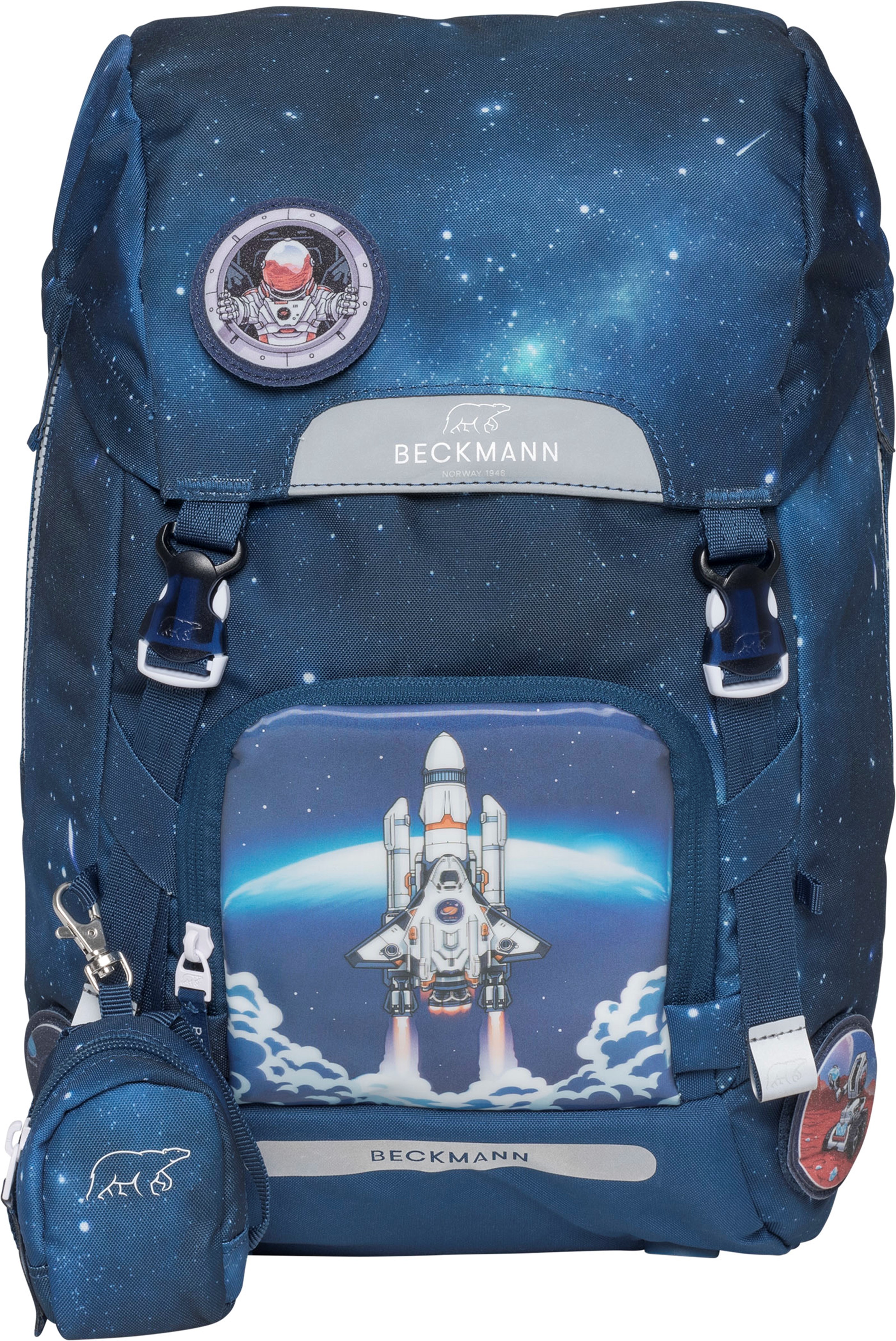 Beckmann Skoletaske Classic Maxi Space