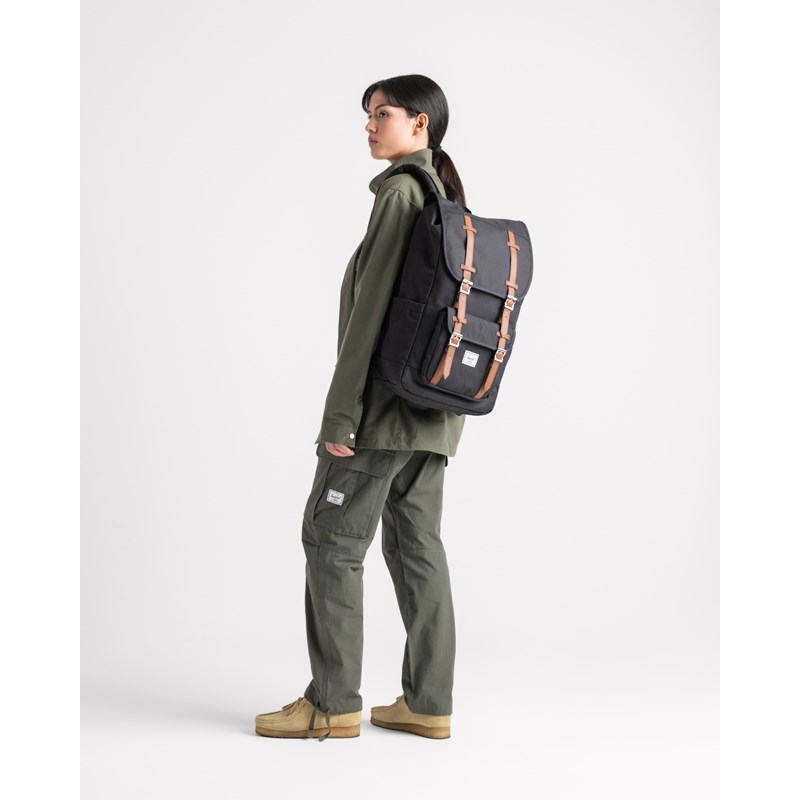 Herschel Ryggsäck Little America Svart/Brun 15" 10
