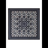Guess Tørklæde Foulard  Sort m/mønster 1