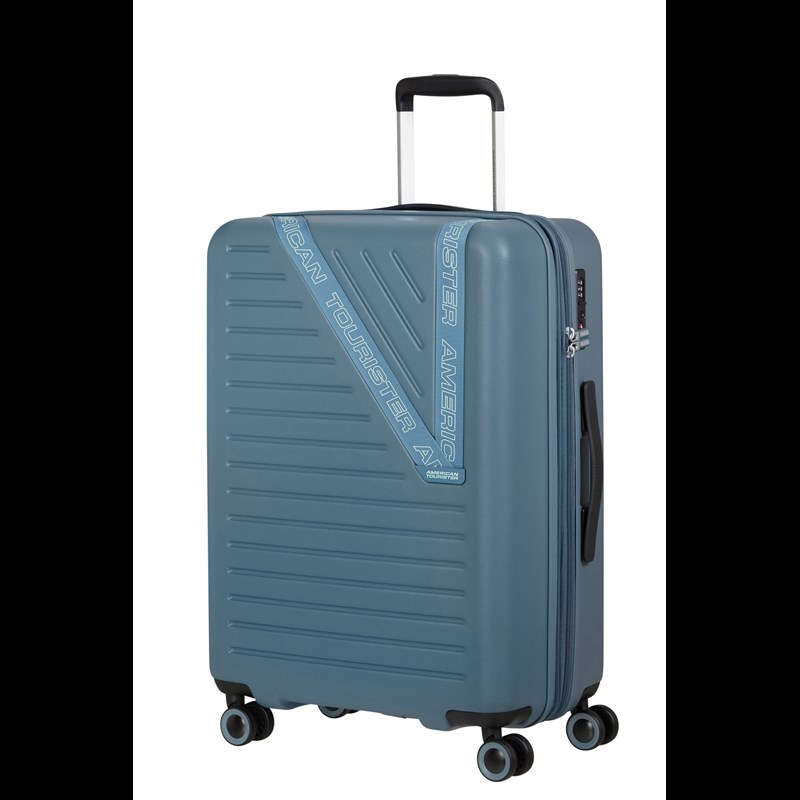 American Tourister Resväska Dynabelt Blå 66 Cm 2