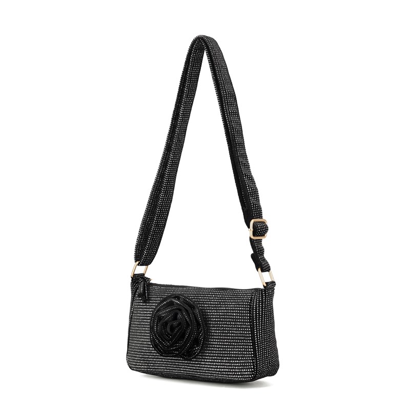 Conmé Crossbody Sille Rose Svart/Silver 2