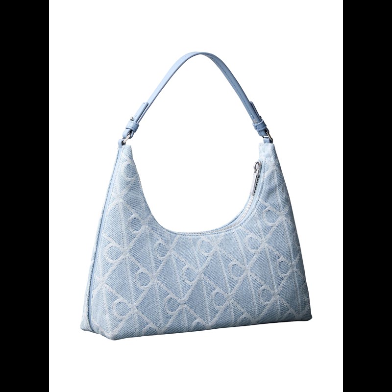 Calvin Klein Skuldertaske Emblem Denim Lyseblå 2