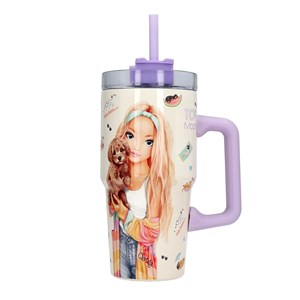 TOPModel To-Go Mugg Sunny Dog Lila/vit