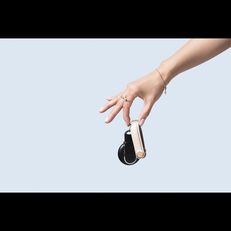 Orbitkey Nøgleholder Leather Rosa 7
