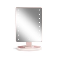 Gillian Jones Spegel m/ljus Rosa 1