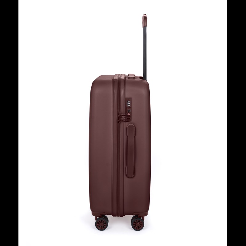Aries Travel Resväska Palermo Brun/röd 65 Cm 3